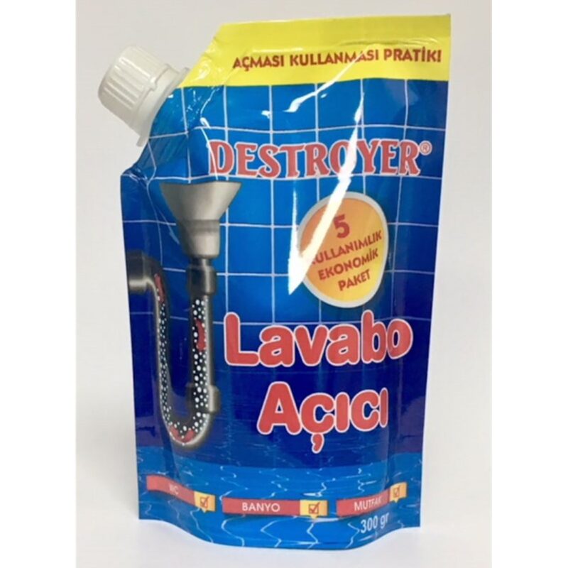 Destroyer Lavabo Açıcı Granül 300 Gr
