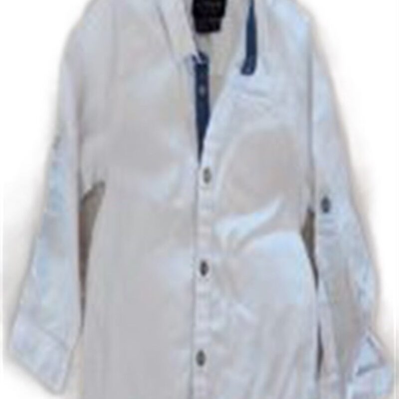 beyaz erkek çocuk gömleği 12 + 18 ay