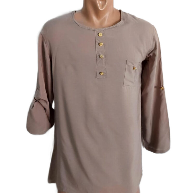 gri uzun kollu buluz beden m