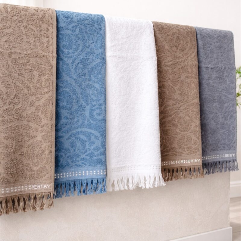 More Home % 100 Pamuklu Mutfak Havlusu 5'li 30 x 50 cm Karışık 5 Renk