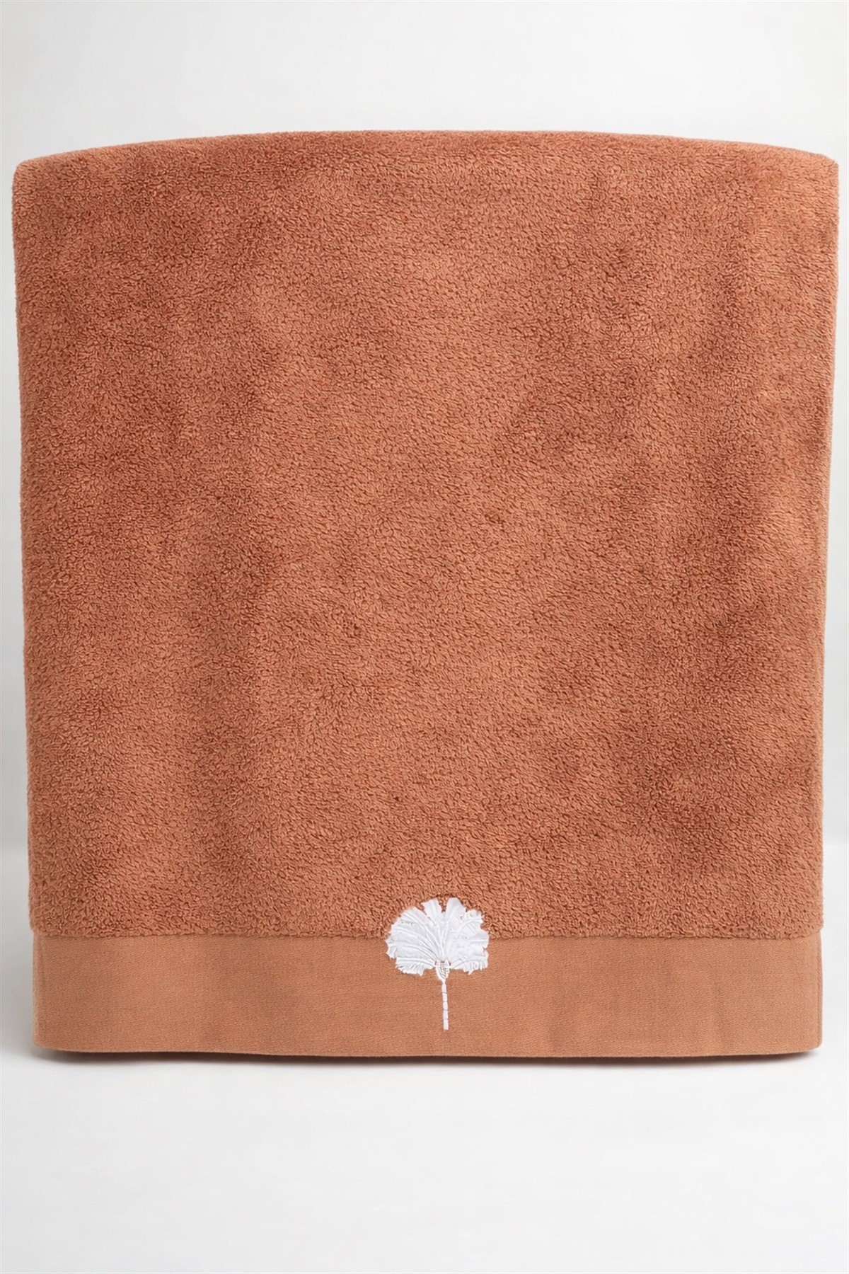 More Home Plaş Havlusu Doğal Bambu 70 x 140 Kahverengi